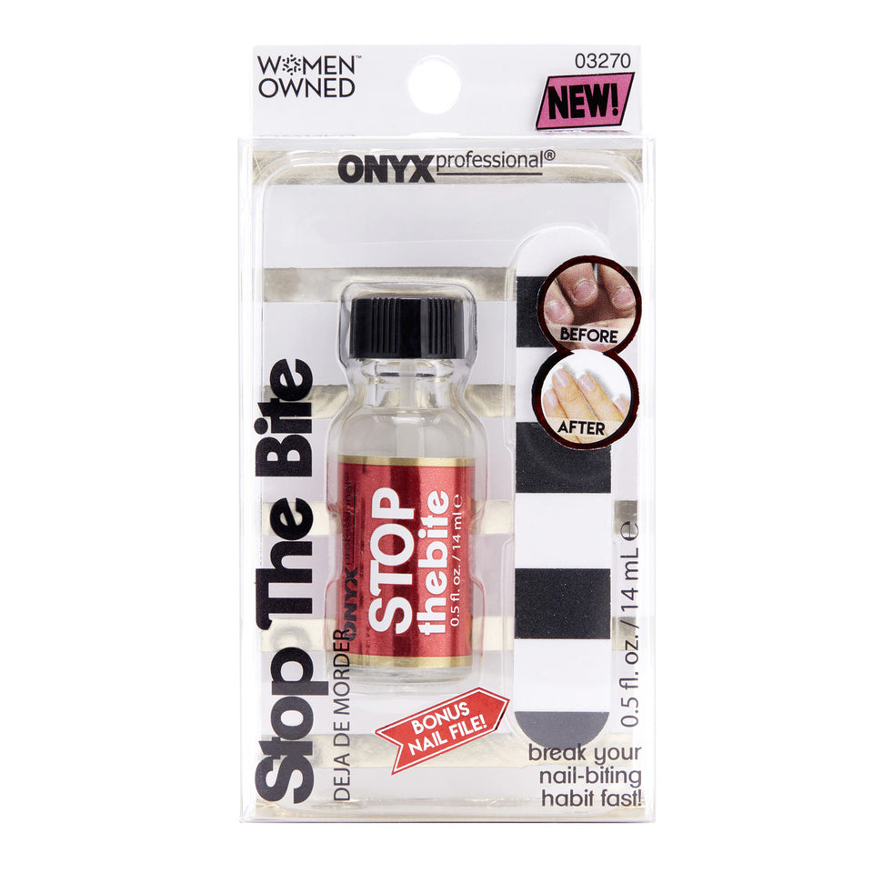 Onyx Professional Stop The Bite Nail Biting Deterrent Polish