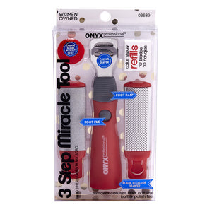 Onyx Professional 3 Step Miracle Callus Remover Tool