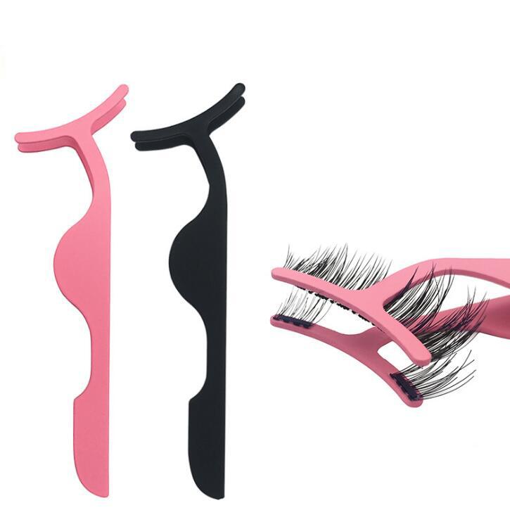 False Eyelash Tweezers Fake Eye Lash Applicator