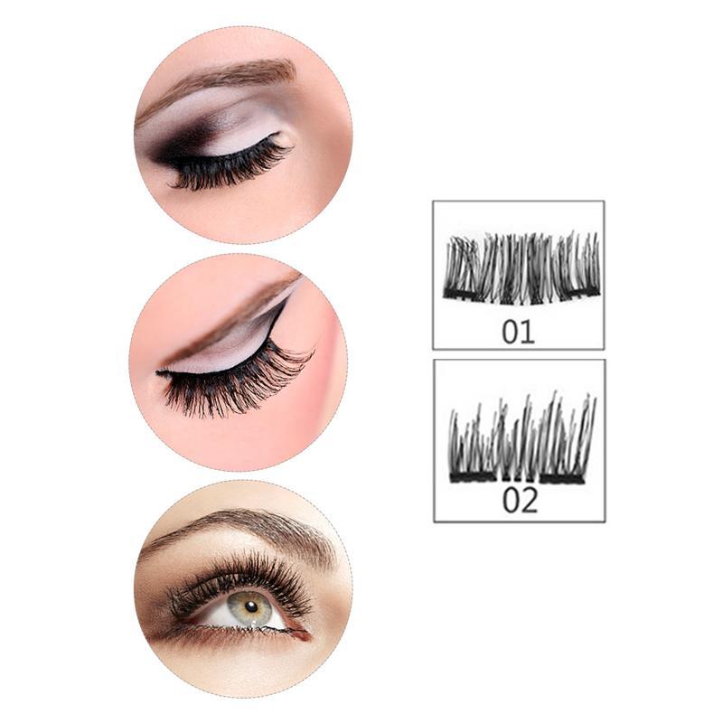 Melia 3D Magnetic Natural Eyelashes Kit
