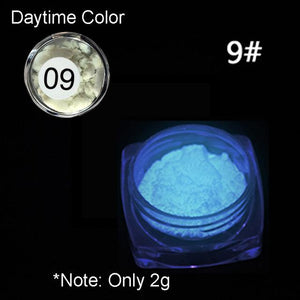 Neon Glitter Nail Powder