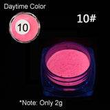 Neon Glitter Nail Powder
