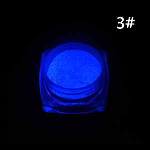 Neon Glitter Nail Powder
