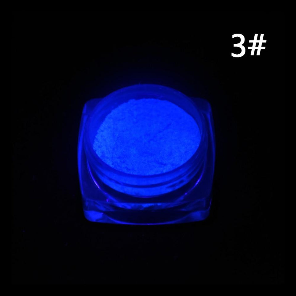 Neon Glitter Nail Powder