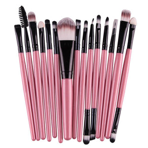 15 pcs Makeup Brushes