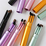 5pcs Travel  Makeup Brushes Set