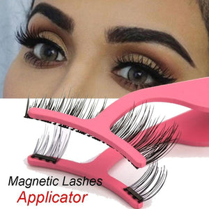 False Eyelash Tweezers Fake Eye Lash Applicator