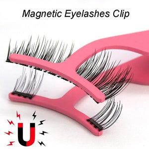 False Eyelash Tweezers Fake Eye Lash Applicator