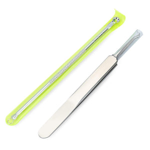 Stainless Steel Blackhead Tweezers Acne Needles Set