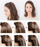 Twist Plait Hair Braiding Hairdressing Tools (2pcs)