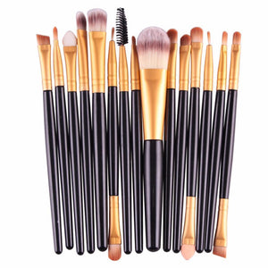 15 pcs Makeup Brushes
