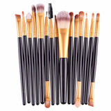 15 pcs Makeup Brushes