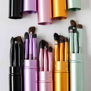 5pcs Travel  Makeup Brushes Set