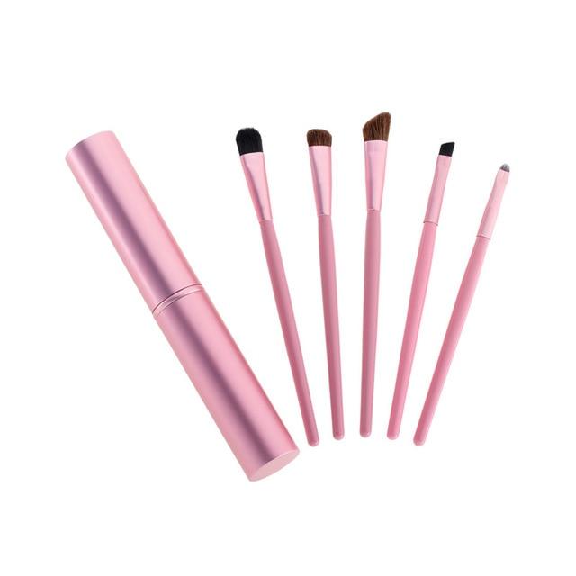 5pcs Travel  Makeup Brushes Set