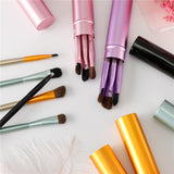 5pcs Travel  Makeup Brushes Set