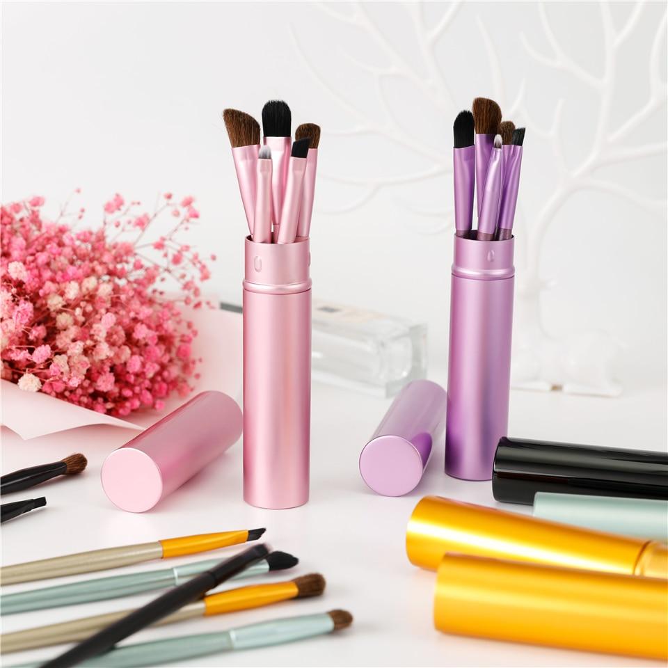 5pcs Travel  Makeup Brushes Set