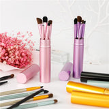 5pcs Travel  Makeup Brushes Set