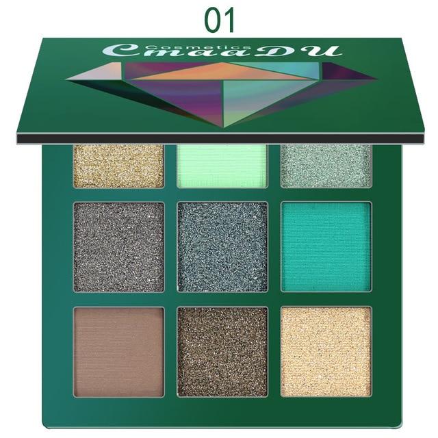 Pigmented Eyeshadow Shimmer Palette