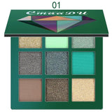 Pigmented Eyeshadow Shimmer Palette