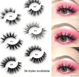 3D Mink Eyelashes 100% Cruelty free