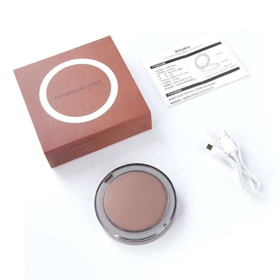 LED Makeup Magnifying Mirror