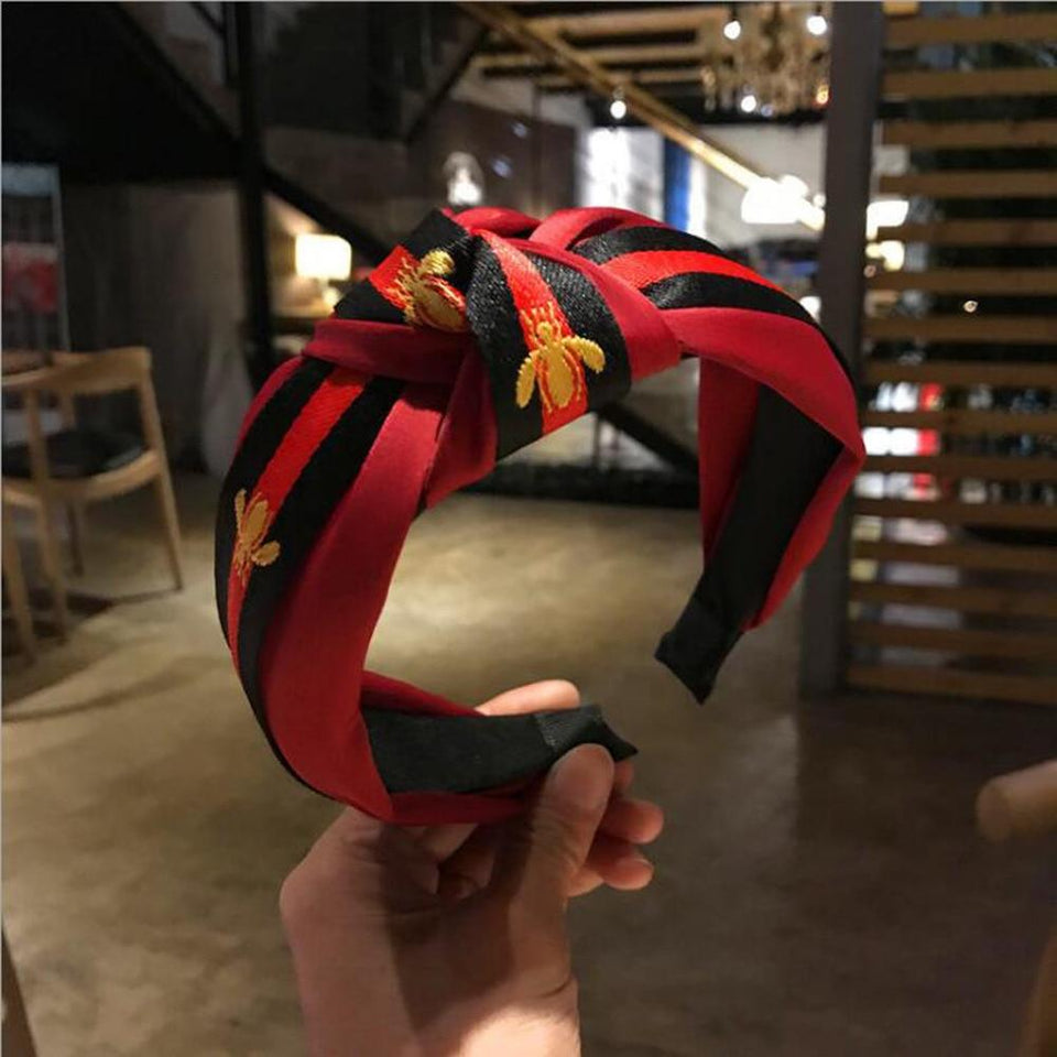 Fashion  HairBand Bee Pattern Headband
