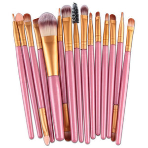 15 pcs Makeup Brushes