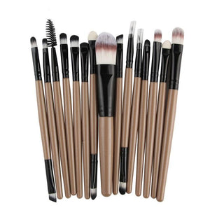 15 pcs Makeup Brushes