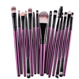 15 pcs Makeup Brushes