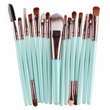 15 pcs Makeup Brushes