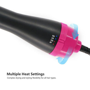 2 in 1 One- Step Negative Ion Voluminous and  Curling Hair Dryer