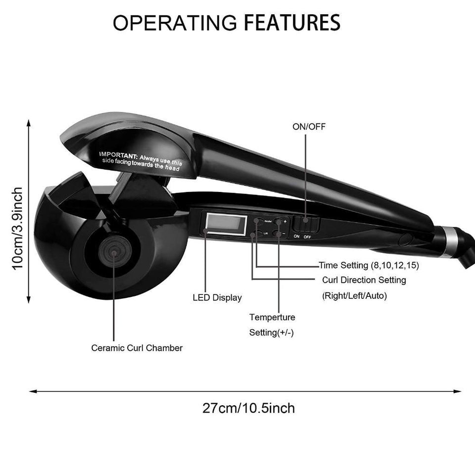 LCD Professional Automatic Hair Wave Wand