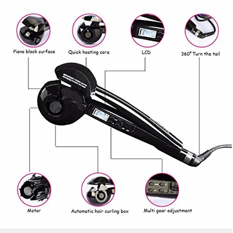 LCD Professional Automatic Hair Wave Wand