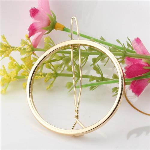 Girls Triangle Moon Hair Clips