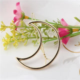 Girls Triangle Moon Hair Clips