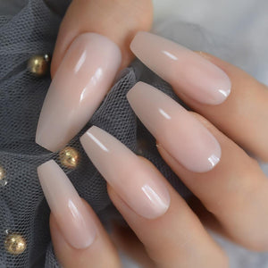 Celia Glossy Long Nails