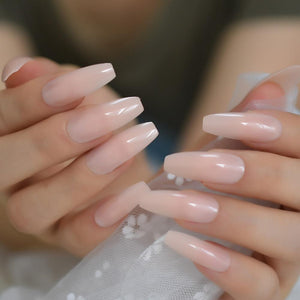 Celia Glossy Long Nails
