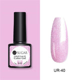 Nude and Sequin Gel Polish Gel Kit