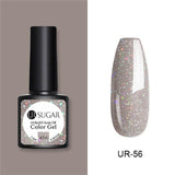 Nude and Sequin Gel Polish Gel Kit