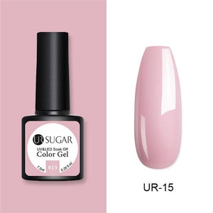 Nude and Sequin Gel Polish Gel Kit