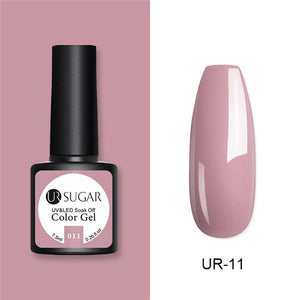 Nude and Sequin Gel Polish Gel Kit