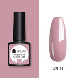 Nude and Sequin Gel Polish Gel Kit