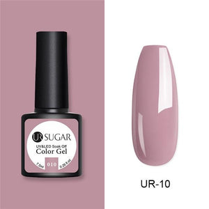 Nude and Sequin Gel Polish Gel Kit