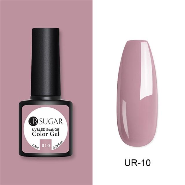 Nude and Sequin Gel Polish Gel Kit