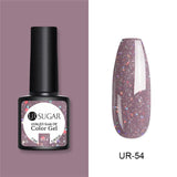 Nude and Sequin Gel Polish Gel Kit