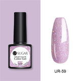 Nude and Sequin Gel Polish Gel Kit