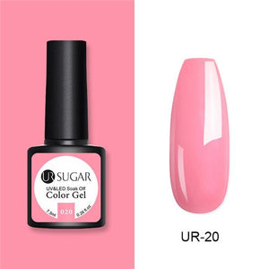 Nude and Sequin Gel Polish Gel Kit