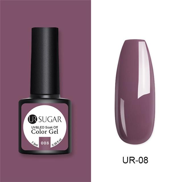 Nude and Sequin Gel Polish Gel Kit