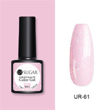 Nude and Sequin Gel Polish Gel Kit