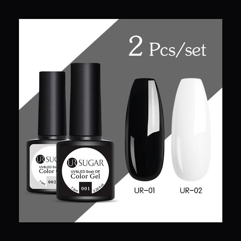 Nude and Sequin Gel Polish Gel Kit